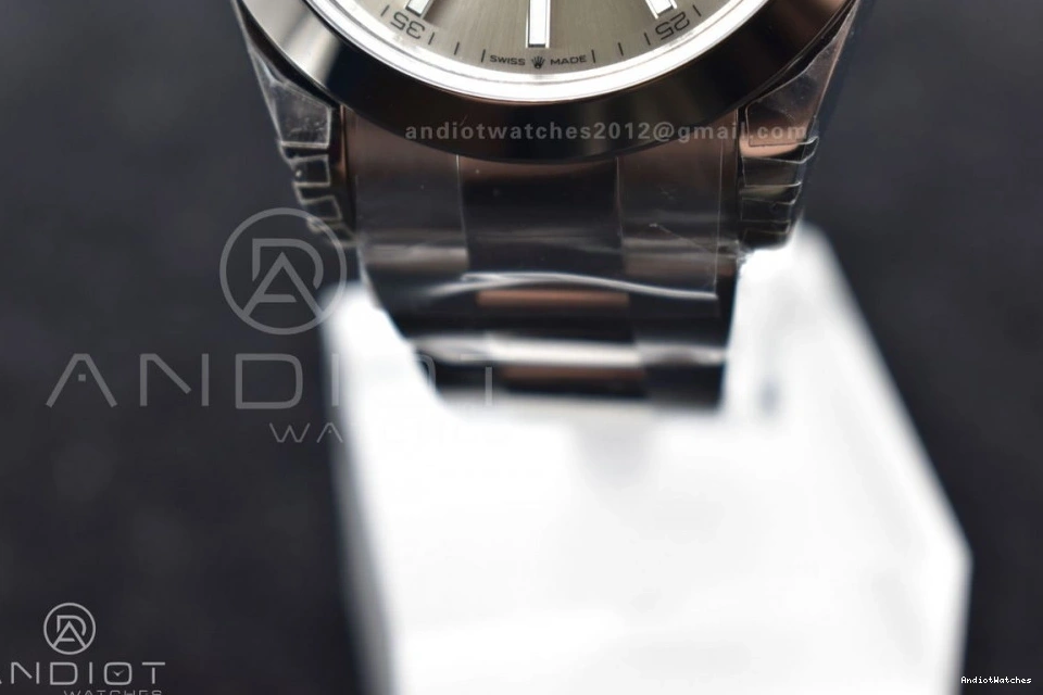 Silver 1:1 Bracelet Dial 126330 904L VS Edition SS 593 Oyster on Snug Best DateJust 41 VSF 0518